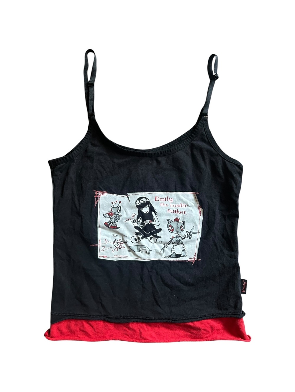 Emily the Strange 2006 Trouble Maker Cami Tank Top